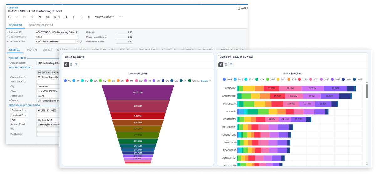 acumatica sugar integration images