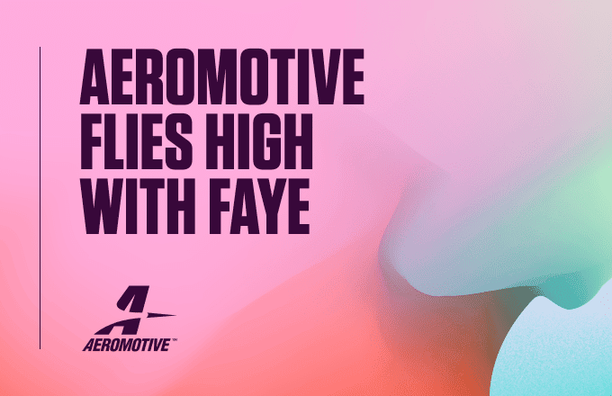 aeromotive flies high with faye