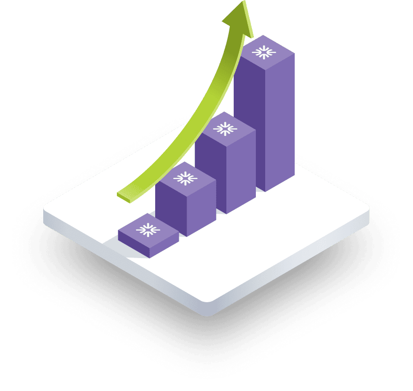 fin graphic growth
