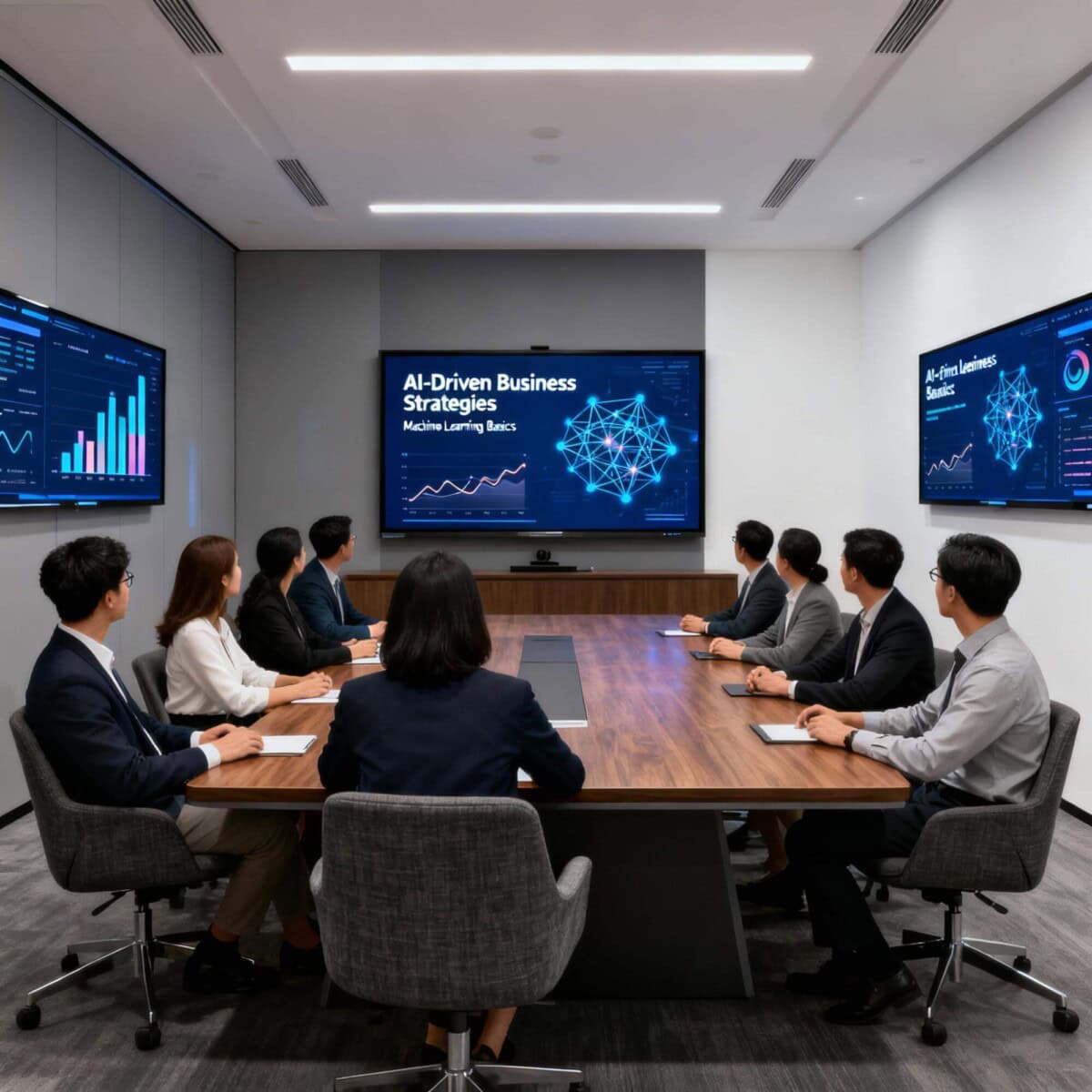 people attending an ai workshop