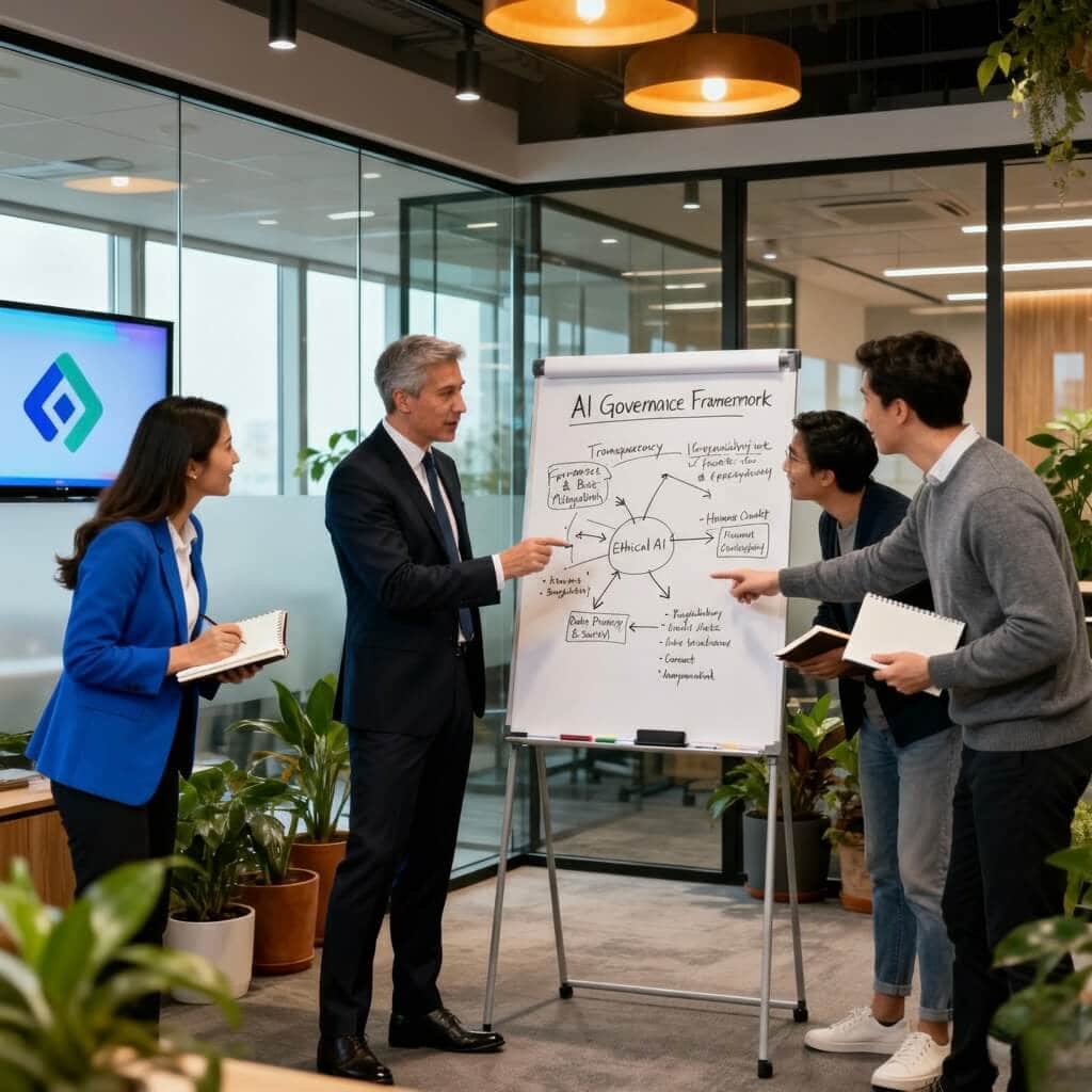 people discussing ai governance