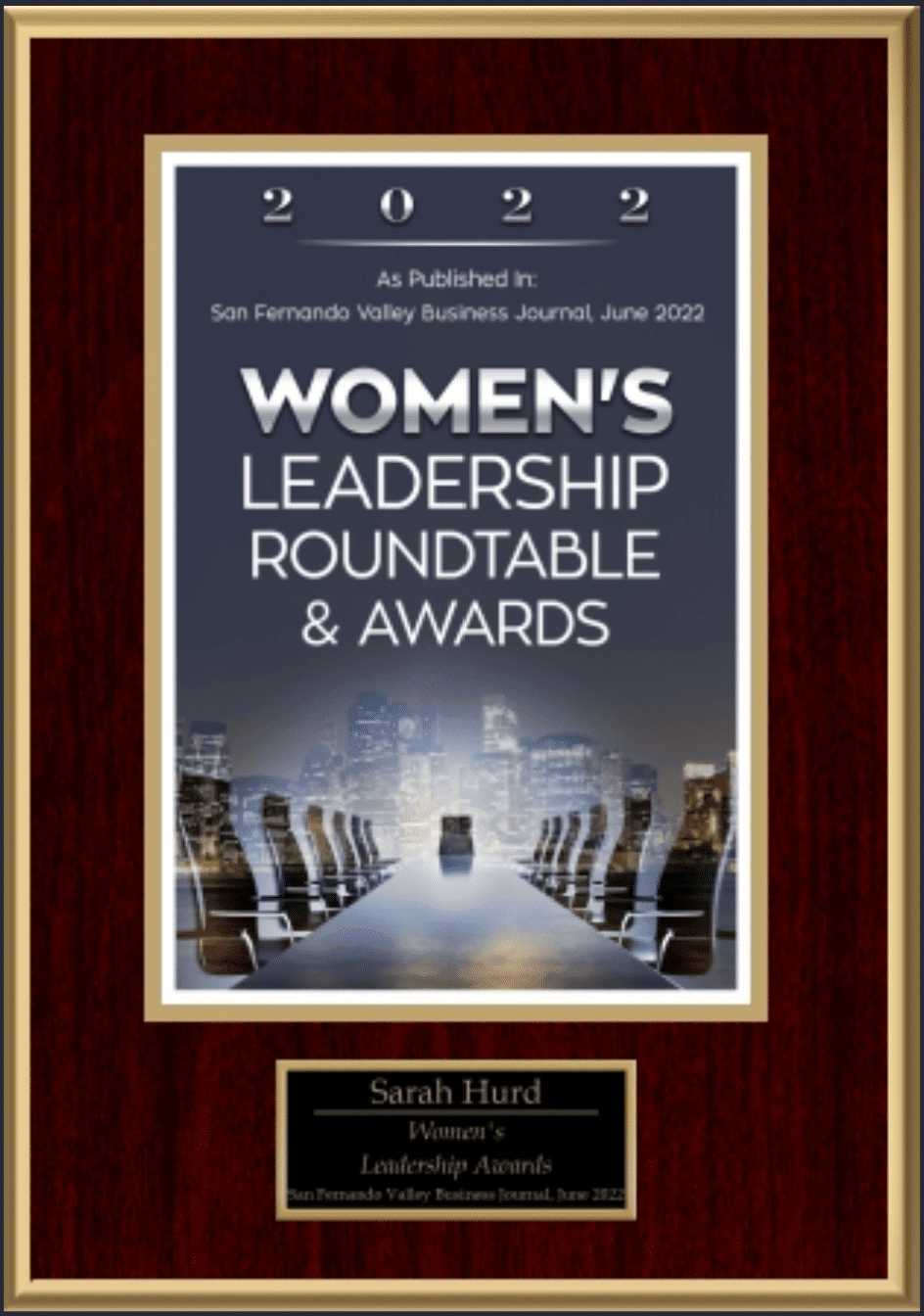sarah leadership award