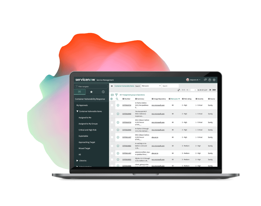 servicenow interface