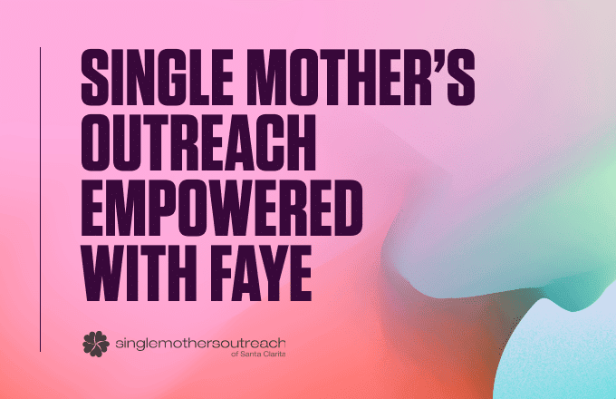 single mothers outreach empowered with faye