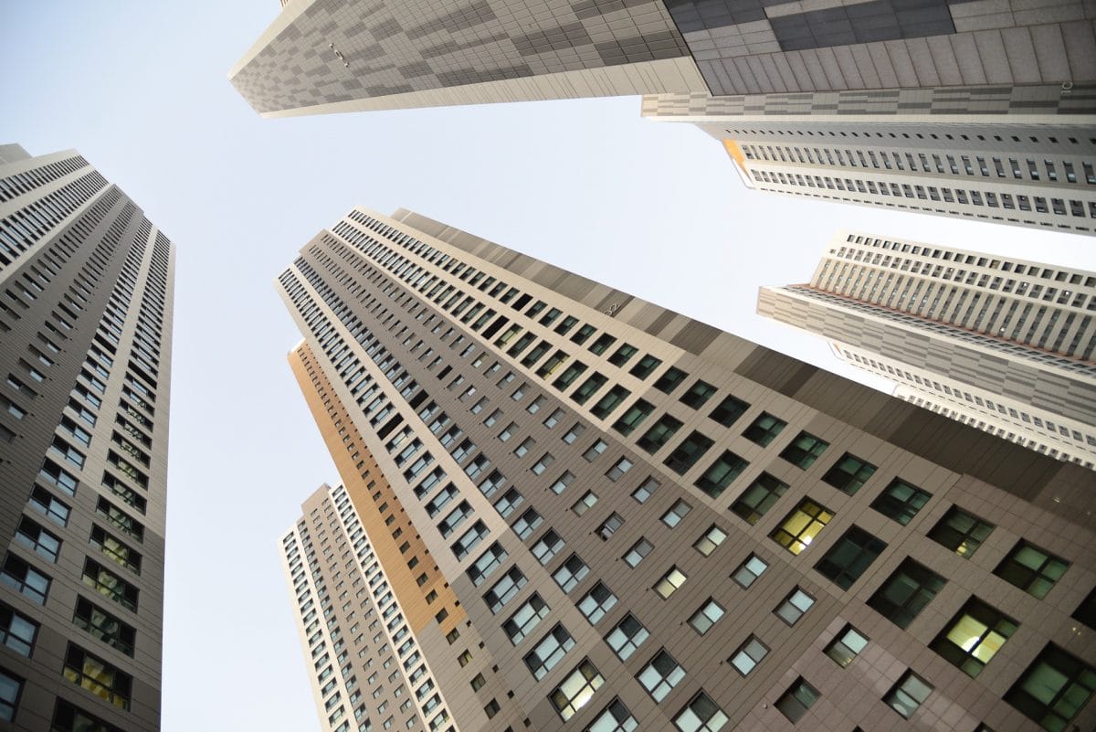 skyscrapers downtown