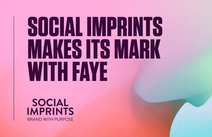 social imprints makes it's mark with faye