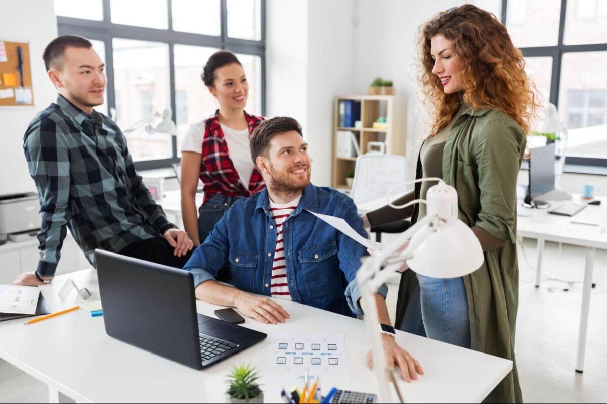 team working with intercom fin agent